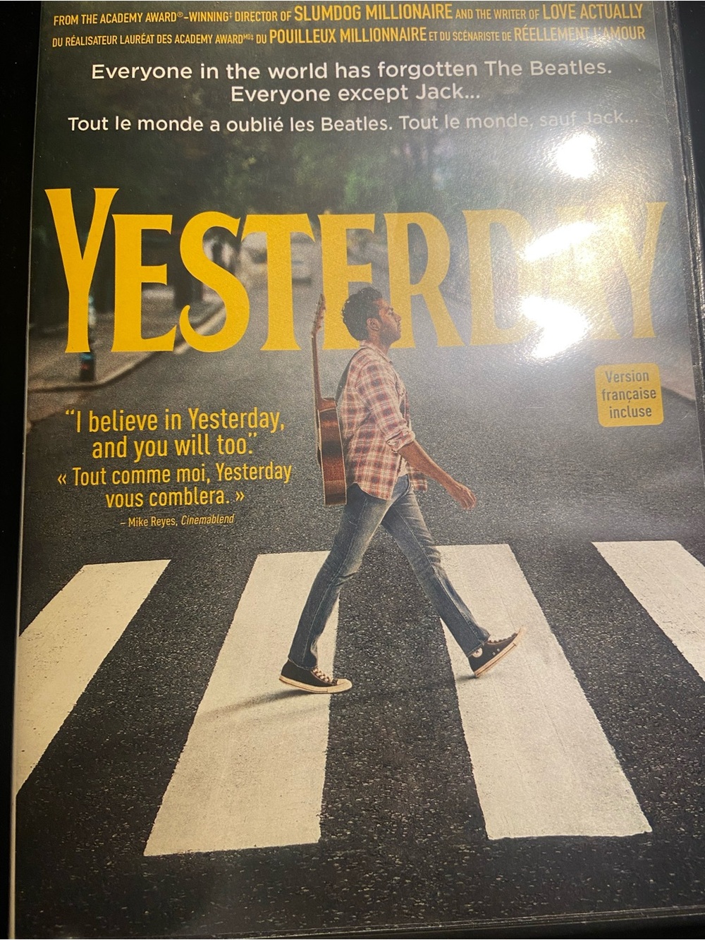 Yesterday (DVD) - great for The Beatles fans